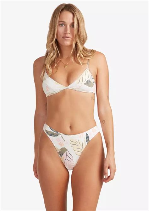 Original Billabong Sunset Charlie Trilette Bikini Top And Bottom Women