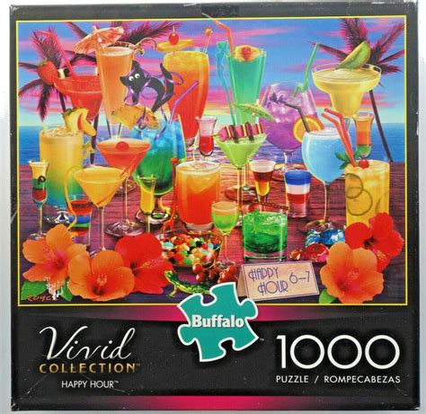 Jigsaw Puzzle Vivid Collection Happy Hour Pc Buffalo Games Inc For