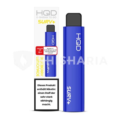 Hqd Surv Plus Einweg Vape Blueberry Lemonade