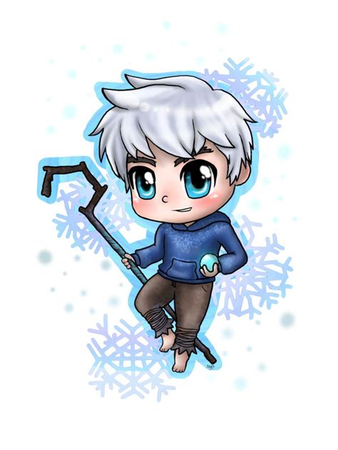 Chibi Jack Frost by AnimeWaterFall on DeviantArt | Jack frost drawing ...