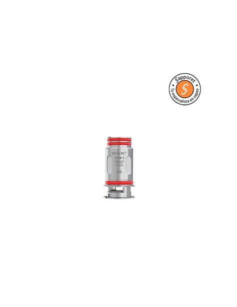 Resistencia RPM 3 Mesh Coil 0 15 Ohm Smok Sapporet