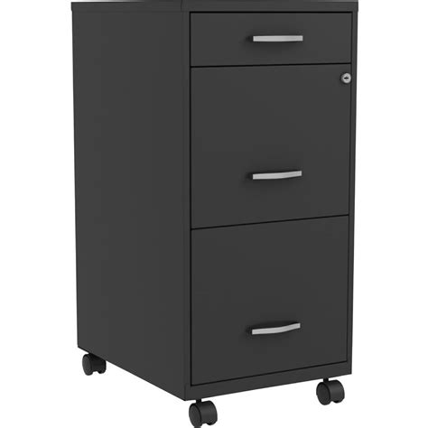 Lorell, SOHO 3-Drawer Steel Mobile File Cabinet - Walmart.com - Walmart.com