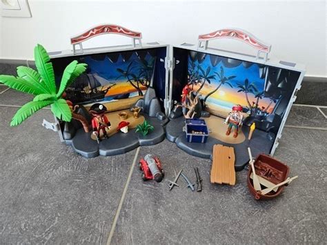 Ile Au Tr Sor Des Pirates Transportable Playmobil Beebs