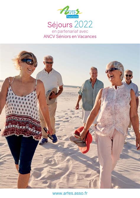 Calam O Brochure Artes Tourisme Ancv S Niors En Vacances