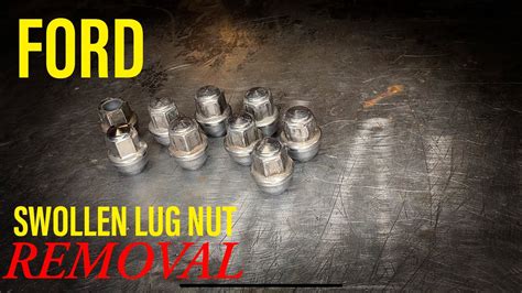 Ford Swollen Lug Nut Removal And Replacement Complete Guide Youtube