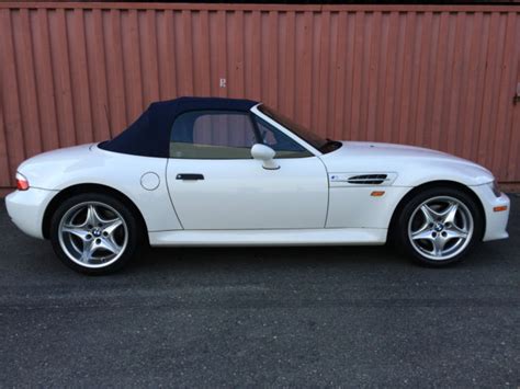 1999 Bmw Z3 M Roadster Convertible 2 Door 32l Alpine White Rare 1 Of