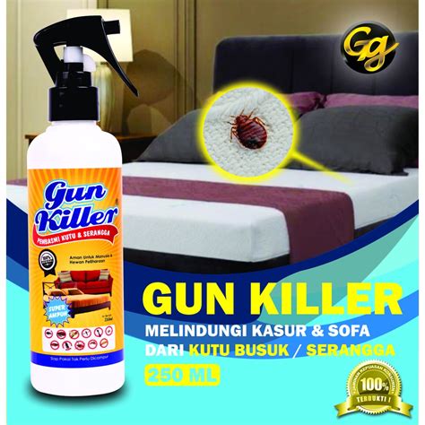 Jual Obat Anti Kutu Kasur Tungau Gun Killer Pembasmi Kutu Kasur