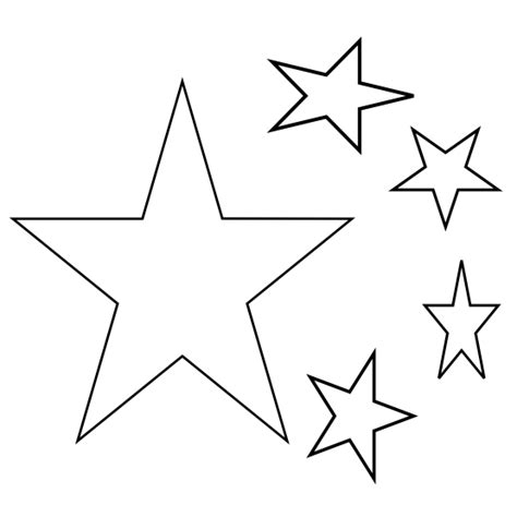 Star Line Drawing - Cliparts.co