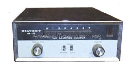 GR 110 Amateur R Heathkit Brand Heath Co Benton Harbor MI Build