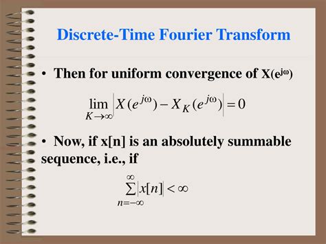 Ppt Chapter Discrete Time Fourier Transform Powerpoint Presentation