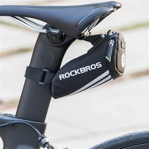 Rockbros Mini Bicycle Saddle Rear Bags Portable Road Bike Tail Quick