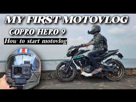 My First Motovlog With Gopro Hero Motovlog Accessories How To