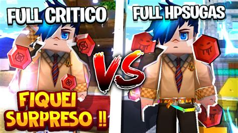 Hp Sugas Level Vs Critico Level Me Surpreendi Blockman Go Bed