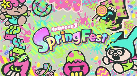 フェス予告！spring Fest（スプリングフェス）開催決定！【スプラトゥーン3】 ノスリとイカちゃん