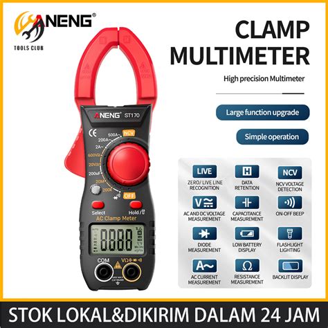 ANENG ST170 Smart Clamp Meter ST170 1999 Hitungan Auto Mulai Digital