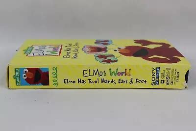 Elmo S World Vhs Video Elmo Has Two Hands Grelly Usa