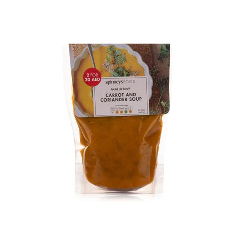 Spinneysfood Carrot And Coriander Soup 450ml Spinneys Uae