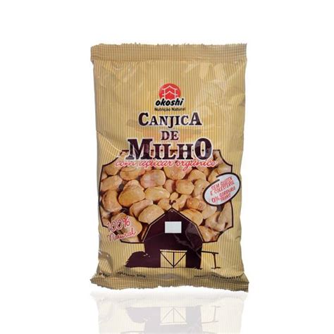 Pipoca Canjica Okoshi 50G Milho Org Korin Tijuca