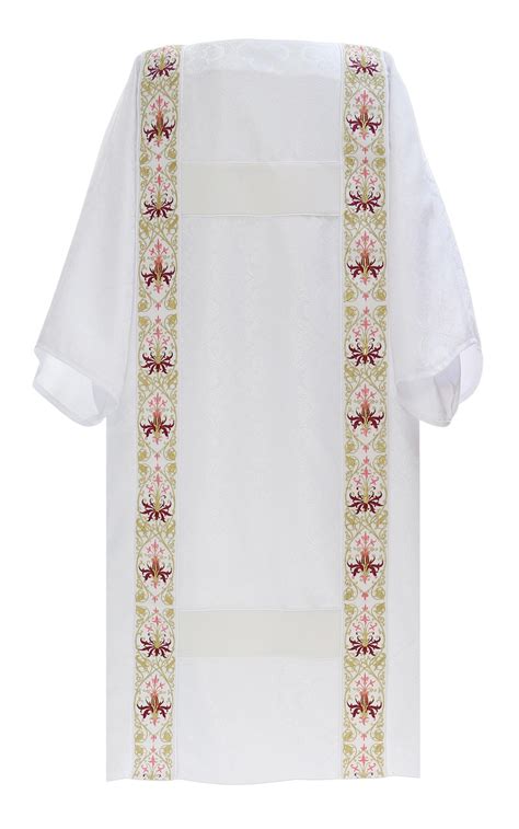 Gothic Dalmatic Df B White Unlined All Products For Deacons