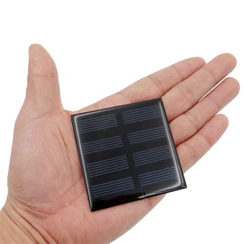 2V 150mA 0 3Watt Solar Panel Standard Epoxy Polycrystalline Silicon DIY