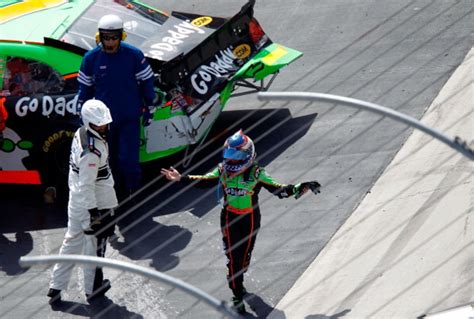 Danica Patrick Not Happy After Crash [VIDEO]