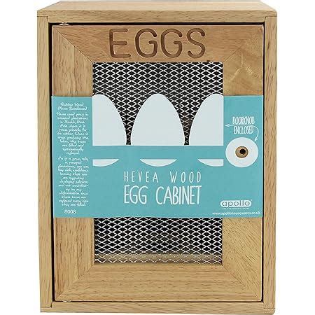 Apollo The Housewares Wooden Egg Cabinet Shelves X X Cm Amazon