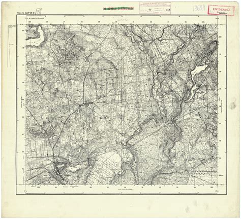 Mapa Topograficzna Wig Tuchola K Stare Mapy Bydgoszczy I Okolic