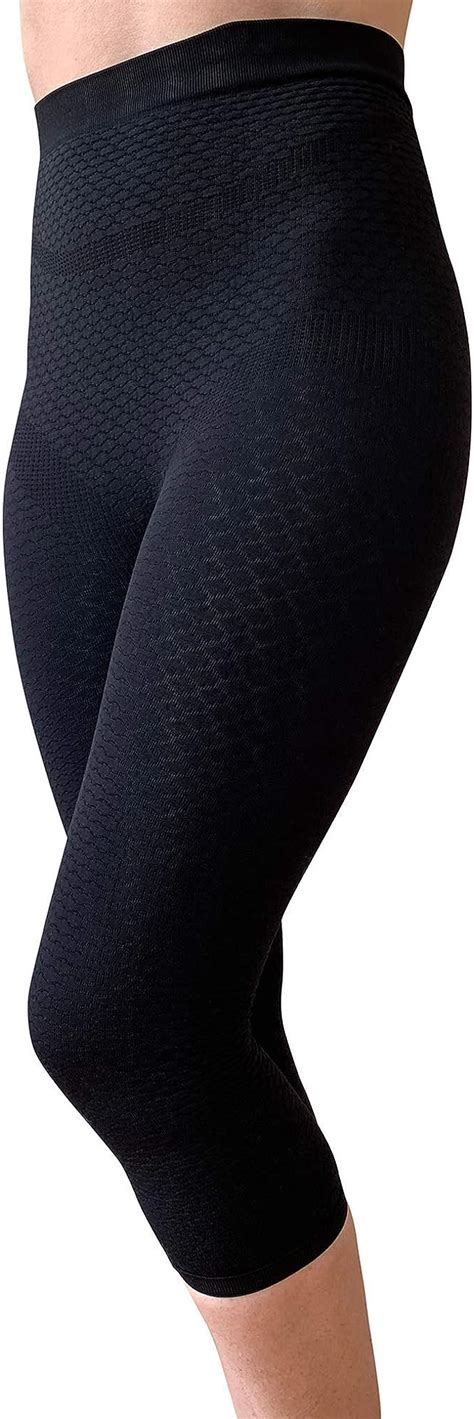 Bioflect® Capri Compression Leggings With Bioceramic Fibers And Micro