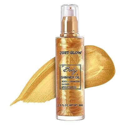 80ml Shimmer Body Oil Face And Body Liquid LuminizerWaterproof