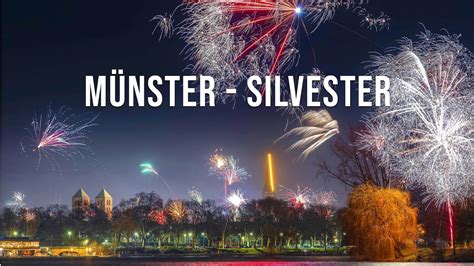 Silvester M Nster Skyline Feuerwerk Youtube