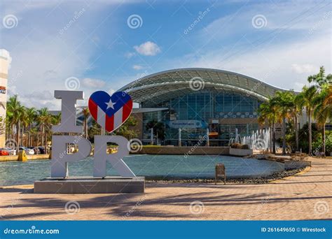 Puerto Rico Convention Center Editorial Image - Image of sign, outside: 261649650