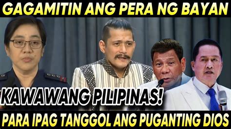 Jusko Po Gagamitin Ang Buwis Ng Pilipino Para Ipag Tanggol Ang