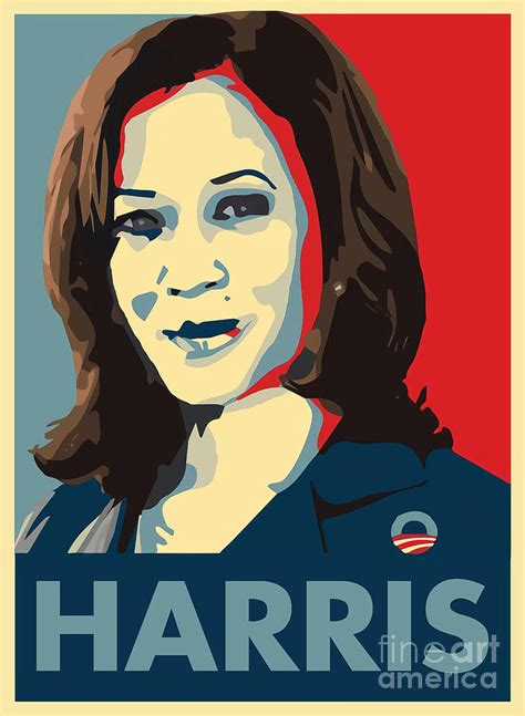 Kamala Harris Digital Art By Willie F Lewis Fine Art America