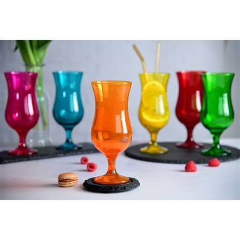 Szklanki Na N Ce Glasmark Rainbow Kieliszki Koktajlowe Kolorowe Ml