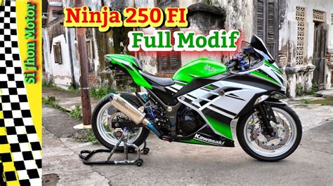 REVIEW MODIFIKASI NINJA HEDON Kawasaki Ninja Modifikasi YouTube