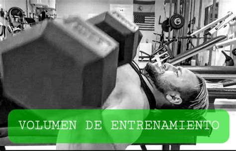 Variables Del Entrenamiento Volumen De Entrenamiento Mii Body Zaragoza