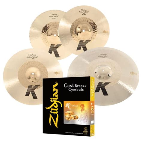 Zildjian K Custom Hybrid Cymbal Set Kch Jb Music