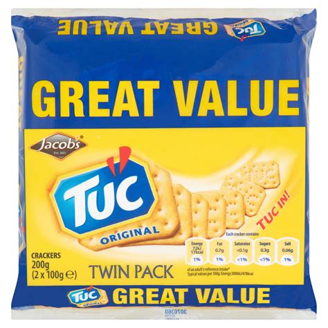 Tuc Original Crackers Twin Pack X G G Crackers Savoury