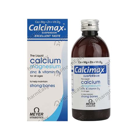 Buy Calcimax Plus Syp Online At Flat Off Pharmeasy