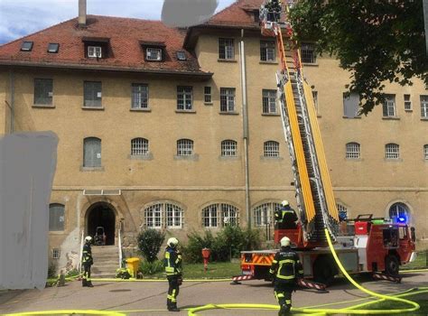 B Brand In Geb Ude Asperg Feuerwehr M Glingen