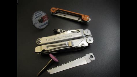 Leatherman Rogue Wave Multi Tool Outside Bit Driver Mod Youtube