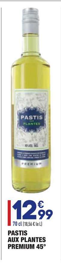 Promo Pastis Aux Plantes Premium Chez Aldi Icatalogue Fr