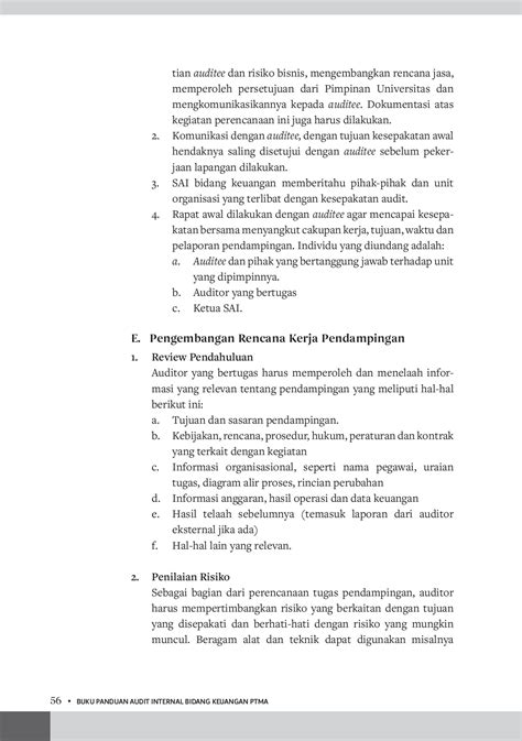 Buku Panduan Audit Internal Bidang Keuangan Perguruan Tinggi Muhammadiyah Aisyiyah Umg Kaca