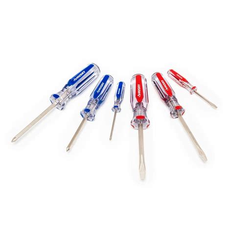 Reviews For Husky Philips And Slotted Screwdriver Set With Acetate