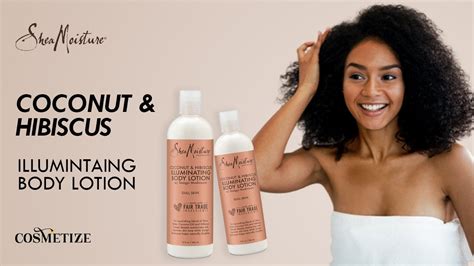 Shea Moisture Coconut And Hibiscus Body Lotion Youtube