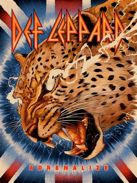 Def Leppard Adrenalize Digital Art By Jack Davies Fine Art America