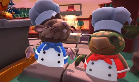 Overcooked Adds Adorable Rat And Turtle Chefs In A Free Update Pc Gamer