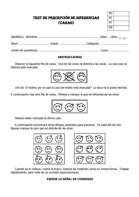 Archivetemp Protocolo Original V O M TEST DE PERCEPCIN DE