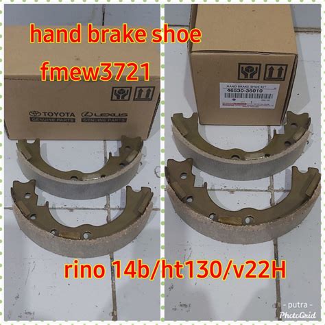 HAND BRAKE SHOE KAMPAS REM TANGAN HINO DUTRO HT130 RINO14B V22 Lazada