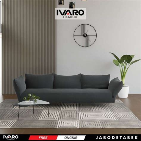 Promo Sofa Seater Kursi Minimalis Sofa Ruang Tamu DINAR IVARO